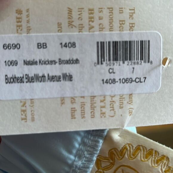 BEAUFORT BONNET NATALIE KNICKERS, BUCKHEAD BLUE - Picture 6 of 6